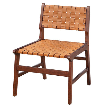 Sedia decorativa in legno massello Lifestorey Brady