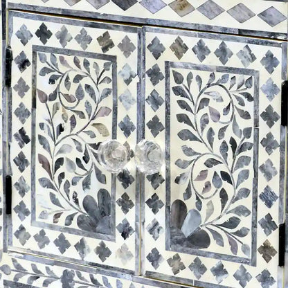 Mobiletto decorativo con intarsi in osso Steve Silver Firoz