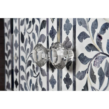 Mobiletto decorativo con intarsi in osso Steve Silver Firoz