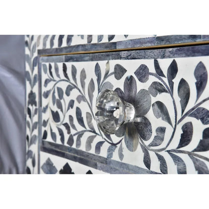 Mobiletto decorativo con intarsi in osso Steve Silver Firoz