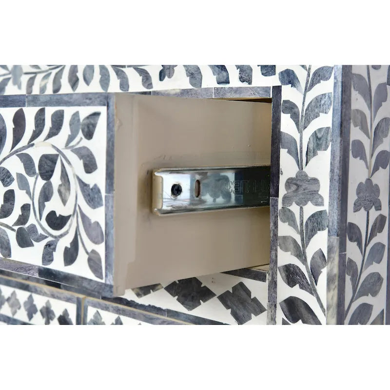 Mobiletto decorativo con intarsi in osso Steve Silver Firoz