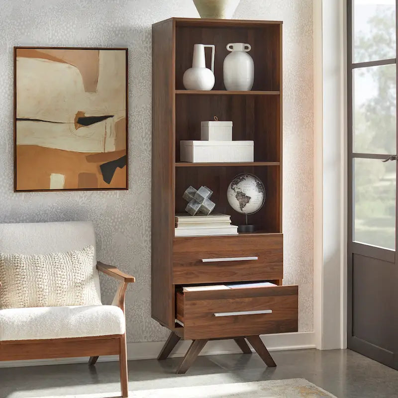 Simple Living Ashfield Unità di intrattenimento di metà secolo