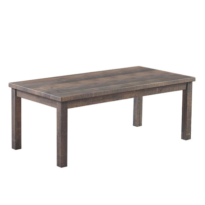 Set di 3 tavolini da caffè e tavolini laterali in legno Boisee Transitional Natural Tone da 48 pollici di Furniture of America