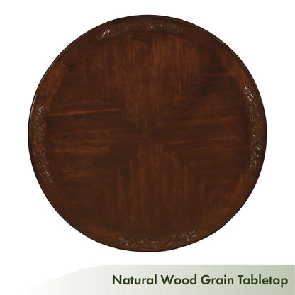 Tavolo da pranzo Carpia Formal Brown Cherry da 48 pollici di Furniture of America