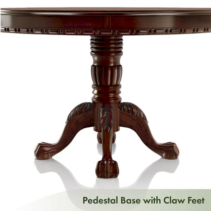 Tavolo da pranzo Carpia Formal Brown Cherry da 48 pollici di Furniture of America