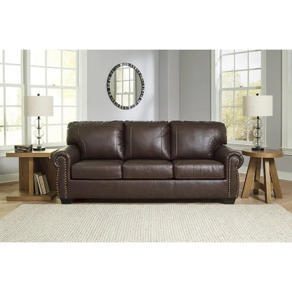 Signature Design by Ashley Colleton Dark Brown Sofa - 92  W x 40  D x 39  H