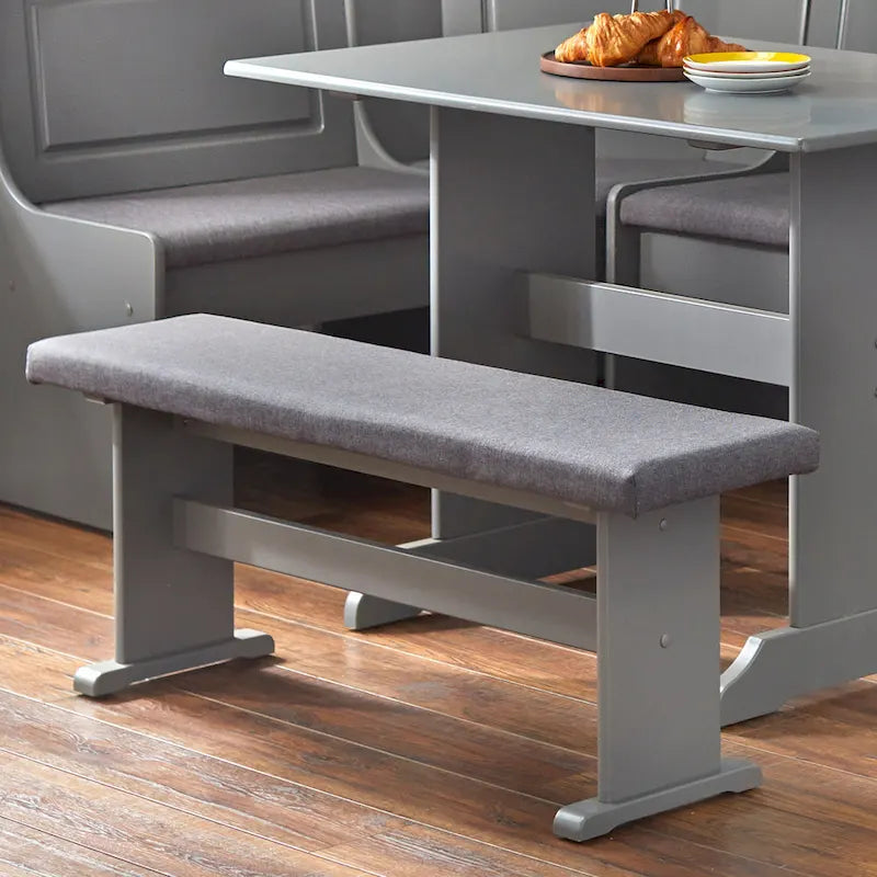 Set da pranzo angolare imbottito Simple Living Polly da 3 pezzi