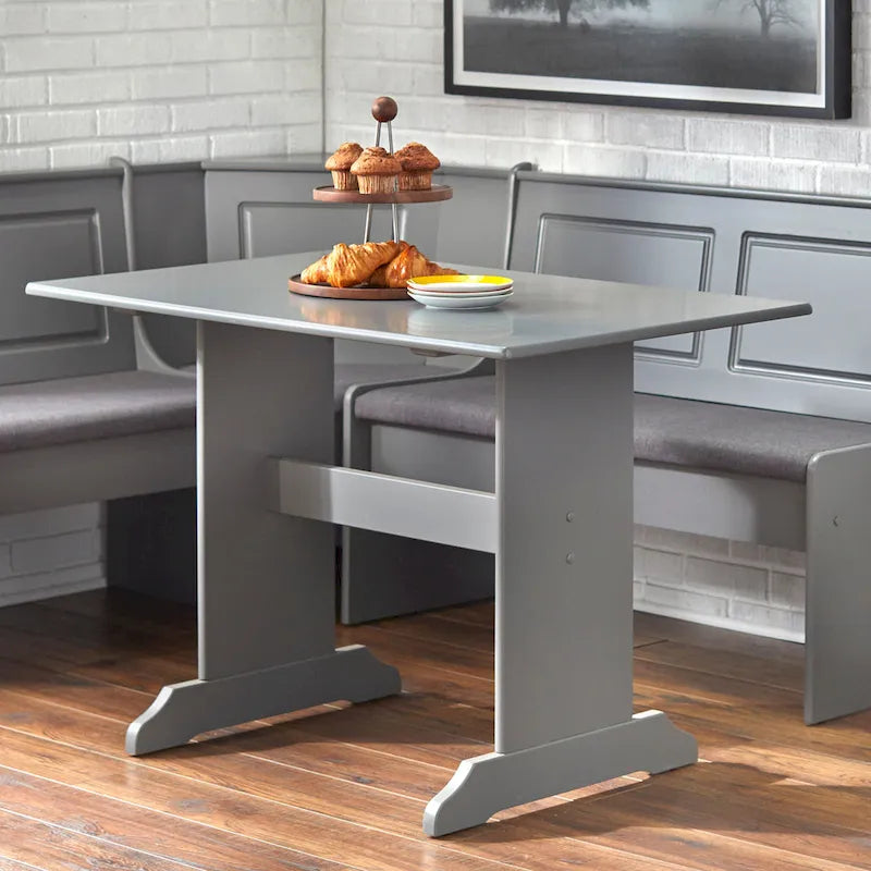 Set da pranzo angolare imbottito Simple Living Polly da 3 pezzi