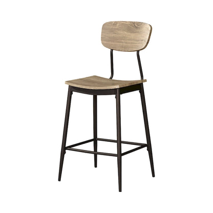 Set da pranzo Cairo Industrial Metal da 5 pezzi, altezza bancone, di Furniture of America