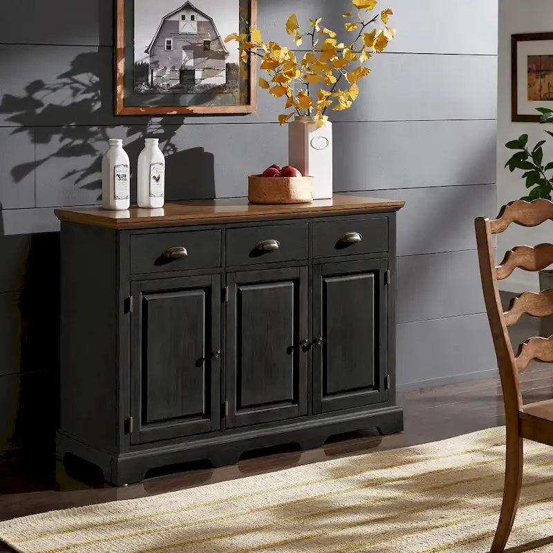 Mobiletto buffet Eleanor Wood Cabinet di iNSPIRE Q Classic