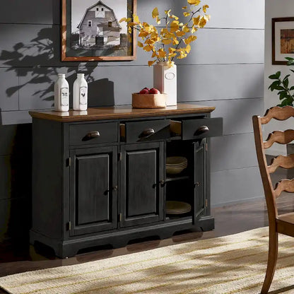 Mobiletto buffet Eleanor Wood Cabinet di iNSPIRE Q Classic