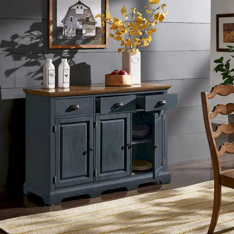 Mobiletto buffet Eleanor Wood Cabinet di iNSPIRE Q Classic