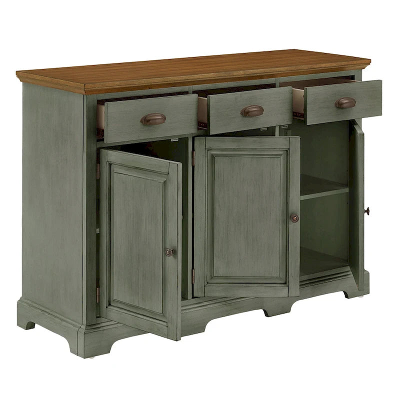 Mobiletto buffet Eleanor Wood Cabinet di iNSPIRE Q Classic