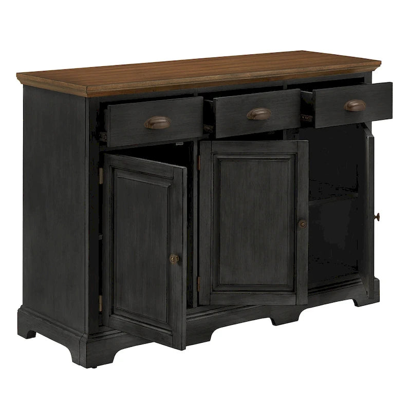 Mobiletto buffet Eleanor Wood Cabinet di iNSPIRE Q Classic