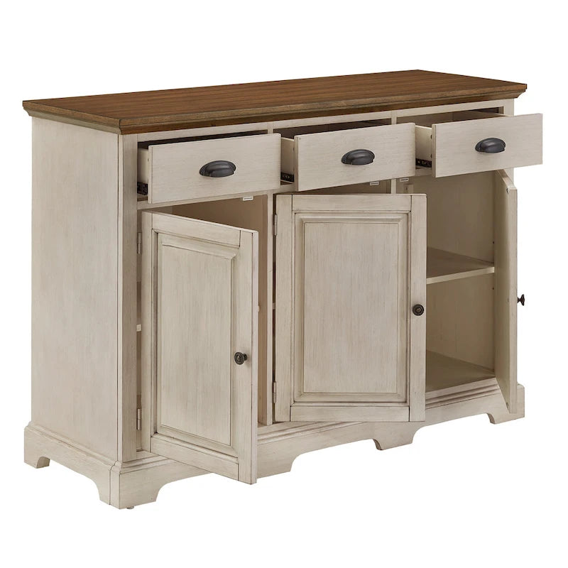Mobiletto buffet Eleanor Wood Cabinet di iNSPIRE Q Classic