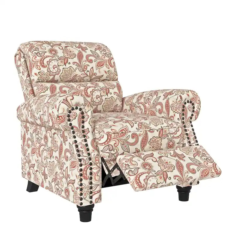 Poltrona reclinabile con schienale reclinabile Copper Grove Jessie ProLounger Paisley