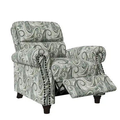 Poltrona reclinabile con schienale reclinabile Copper Grove Jessie ProLounger Paisley