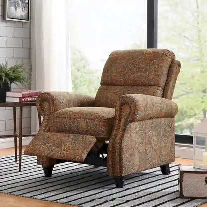 Copper Grove Jessie ProLounger Paisley Push Back Recliner Chair
