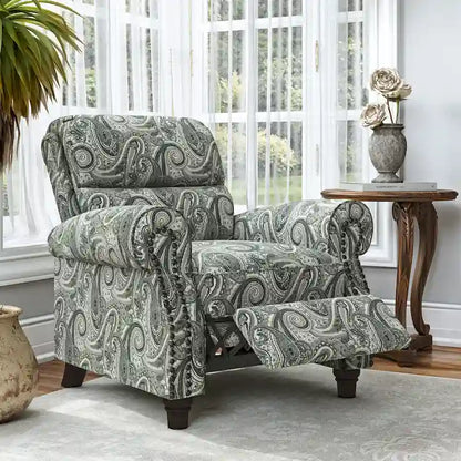 Poltrona reclinabile con schienale reclinabile Copper Grove Jessie ProLounger Paisley