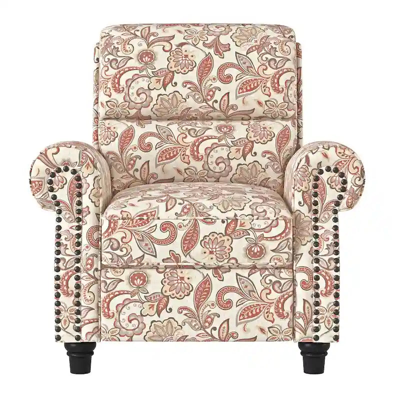 Poltrona reclinabile con schienale reclinabile Copper Grove Jessie ProLounger Paisley