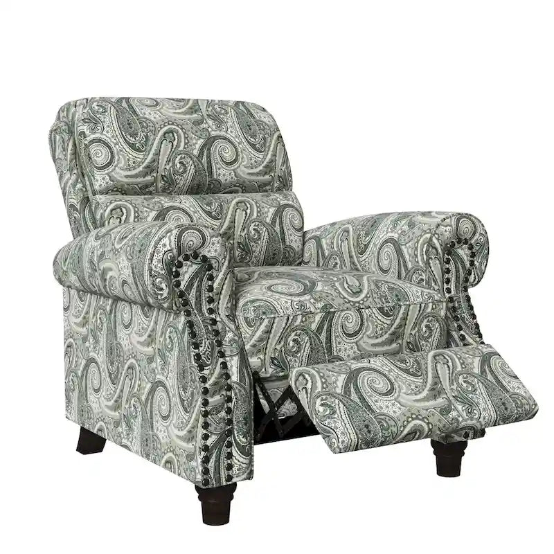 Poltrona reclinabile con schienale reclinabile Copper Grove Jessie ProLounger Paisley
