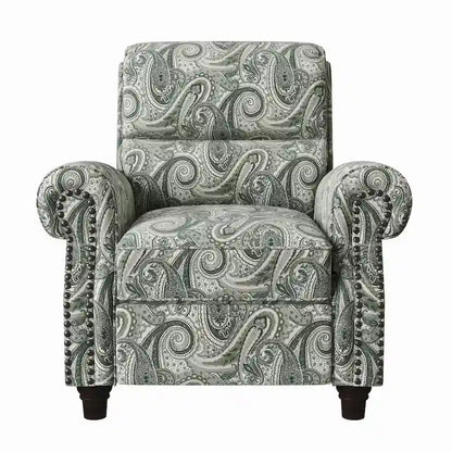 Poltrona reclinabile con schienale reclinabile Copper Grove Jessie ProLounger Paisley