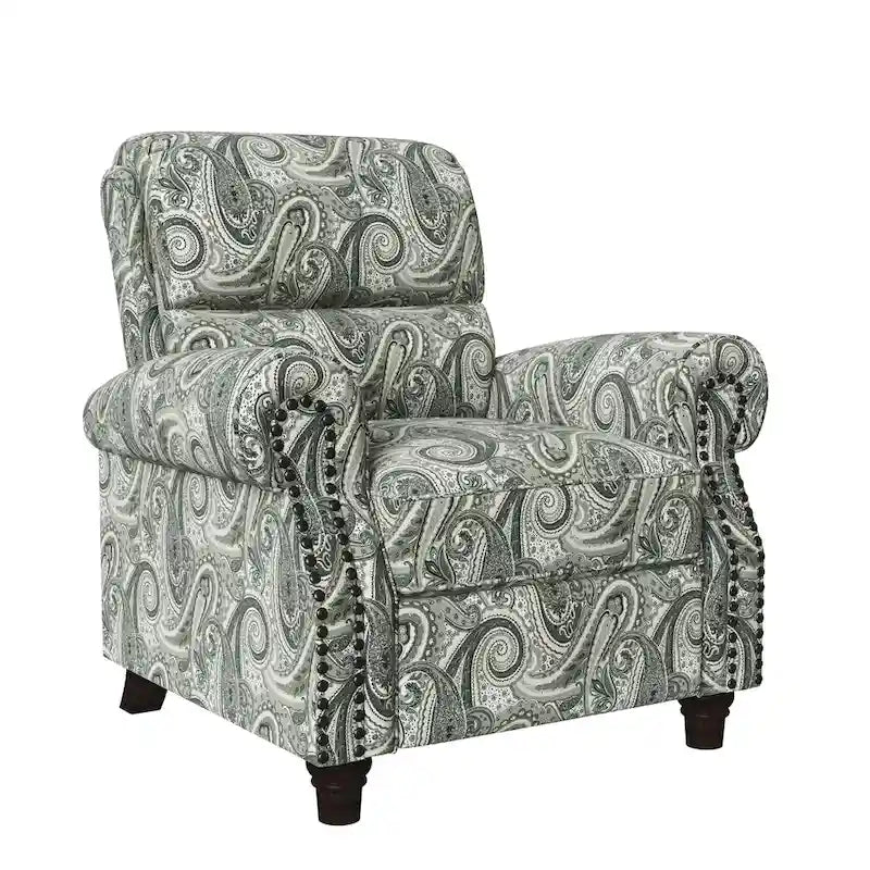 Poltrona reclinabile con schienale reclinabile Copper Grove Jessie ProLounger Paisley