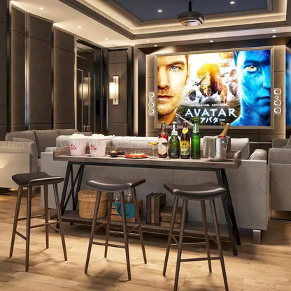 Tavolo da consolle da divano lungo 70,9 pollici dietro il divano, tavolo da ingresso marrone rustico