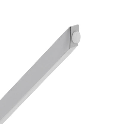 Panca da pranzo imbottita in similpelle trapuntata, lunghezza 46,5 cm, con gambe a X in metallo