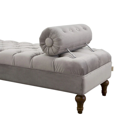 Panca da ingresso con braccioli Lewis Bolster