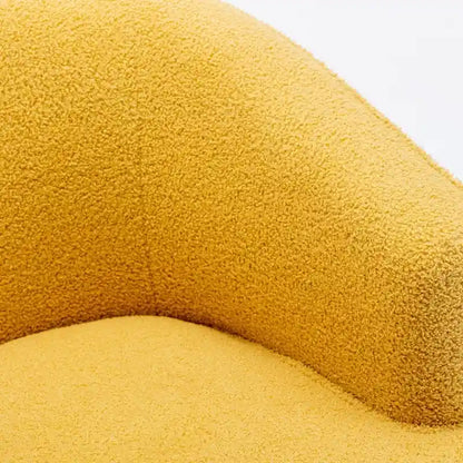 SEYNAR Set di 2 poltrone da club girevoli a 360 gradi con rivestimento in bouclé moderno