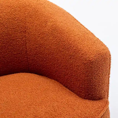 SEYNAR Set di 2 poltrone da club girevoli a 360 gradi con rivestimento in bouclé moderno