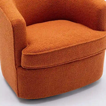 SEYNAR Set di 2 poltrone da club girevoli a 360 gradi con rivestimento in bouclé moderno