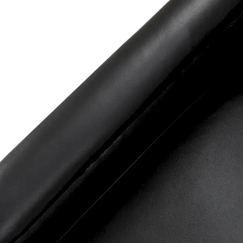 Poltrona girevole Rita Classic in vera pelle con finiture a borchie, set da 2 di HULALA HOME