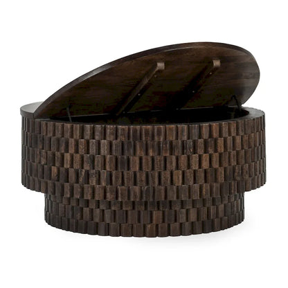 Tavolino da caffè rotondo Classic Home Norwood 40