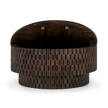 Tavolino da caffè rotondo Classic Home Norwood 40