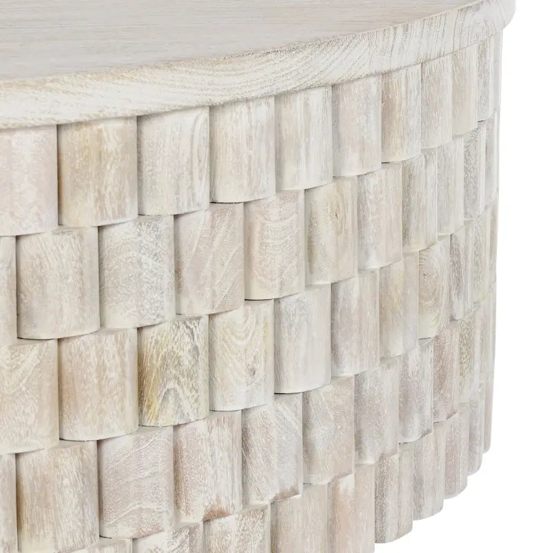 Tavolino da caffè rotondo Classic Home Norwood 40