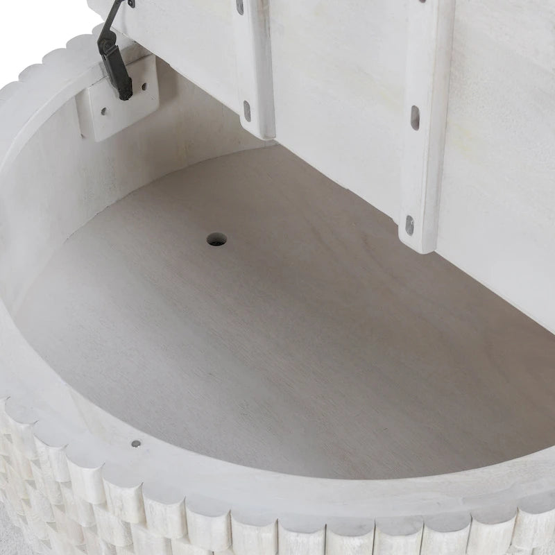 Tavolino da caffè rotondo Classic Home Norwood 40