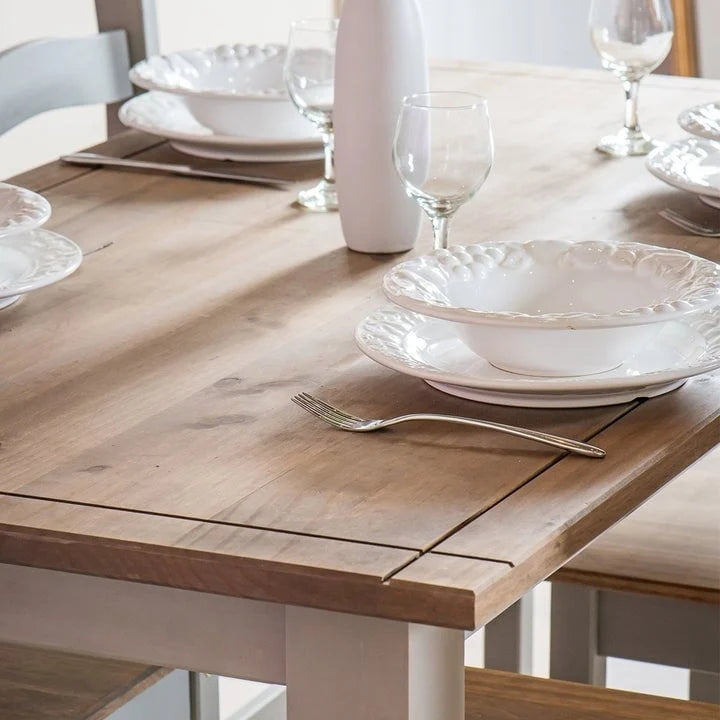 Tavolo da pranzo in legno Collezione Corona