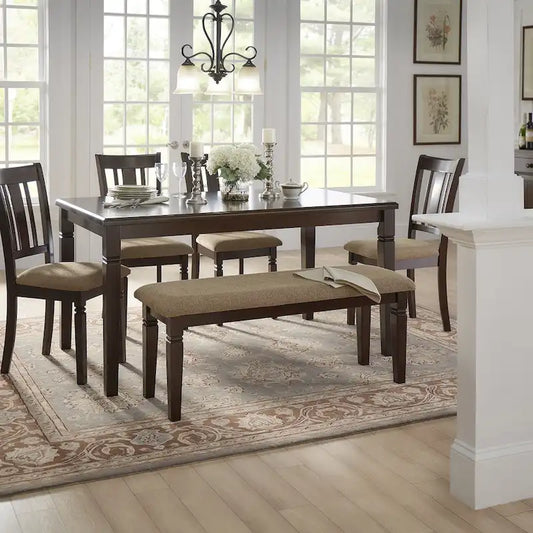 Lynn Espresso Finish Dining Set by iNSPIRE Q Classic