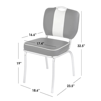 Sedie da pranzo retrò Raleigh di Simple Living (set di 2)