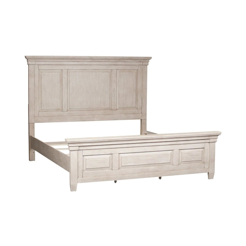 Letto matrimoniale Heartland Antique White con pannelli