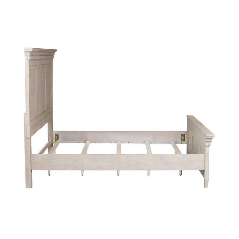 Letto matrimoniale Heartland Antique White con pannelli