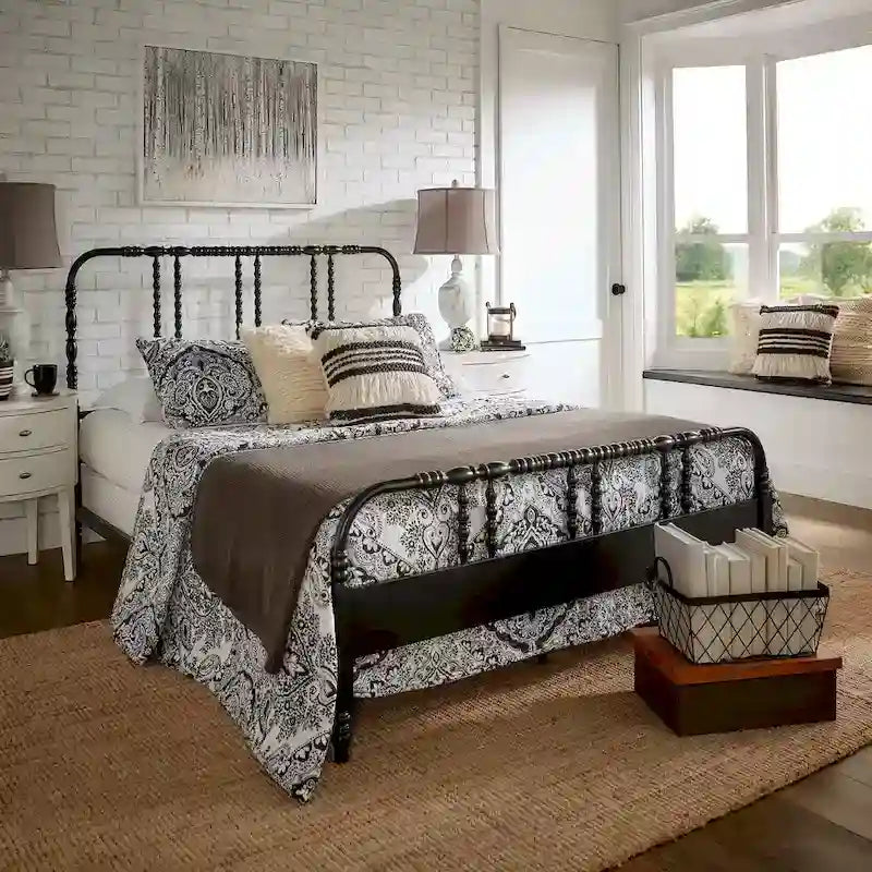 Georgia Metal Spool Bed by iNSPIRE Q Classic