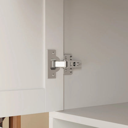 Armadio guardaroba con asta appendiabiti scalabile, specchio salvaspazio