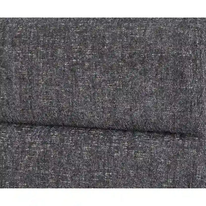 Letto matrimoniale imbottito con schienale a canale Lifestorey Raquel