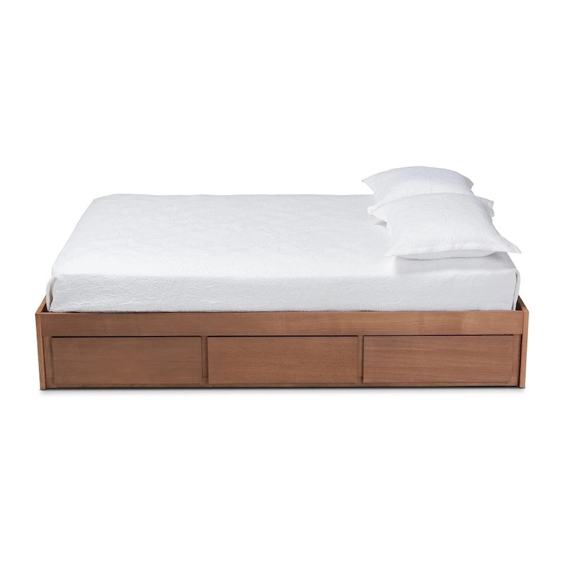 Letto contenitore moderno e contemporaneo a 3 cassetti Wren