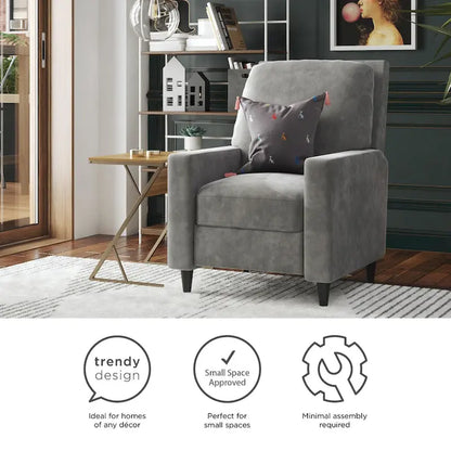 Poltrona reclinabile Novogratz Lana Pushback