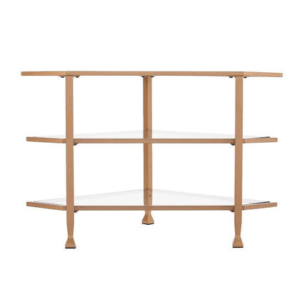 SEI Furniture Jensen Mobile TV angolare in metallo per TV fino a 33,25