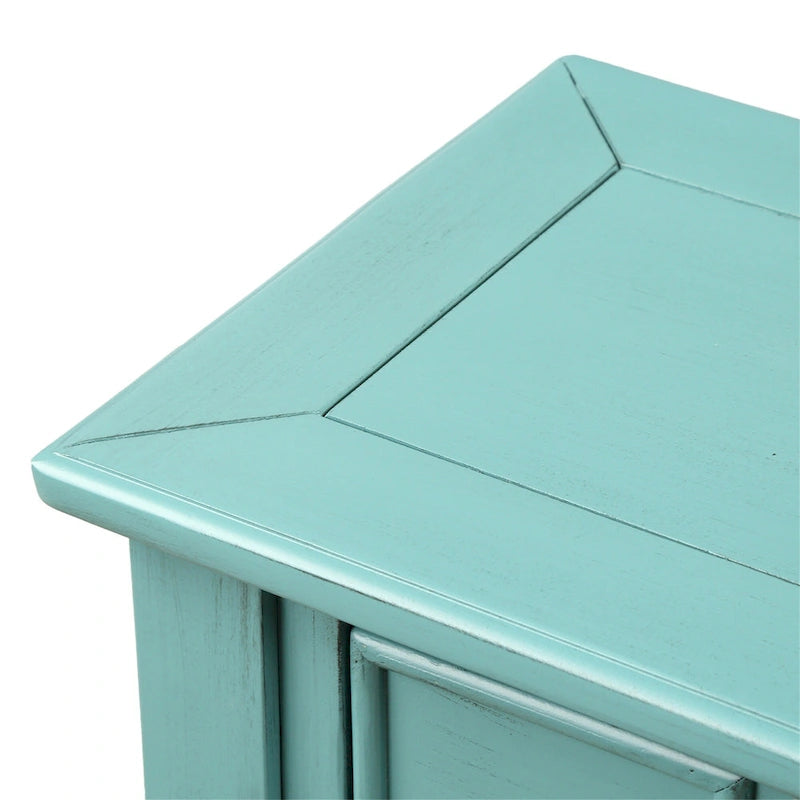 Consolle da ingresso lunga Merax Rustic a 4 cassetti